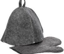 Набор для бани Heat Off, ver.2, серый арт.20442.10