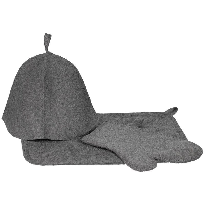 Набор для бани &laquo;Парилка&raquo;, ver.2, серый арт.20443.10