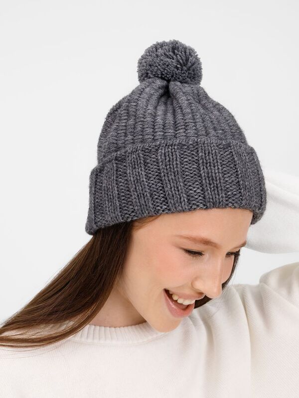 Шапка Frissonelle, серый меланж арт.19922.28