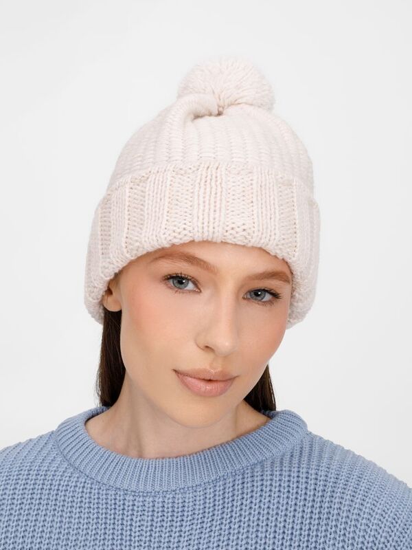 Шапка Frissonelle, жемчужно-белая арт.19922.24