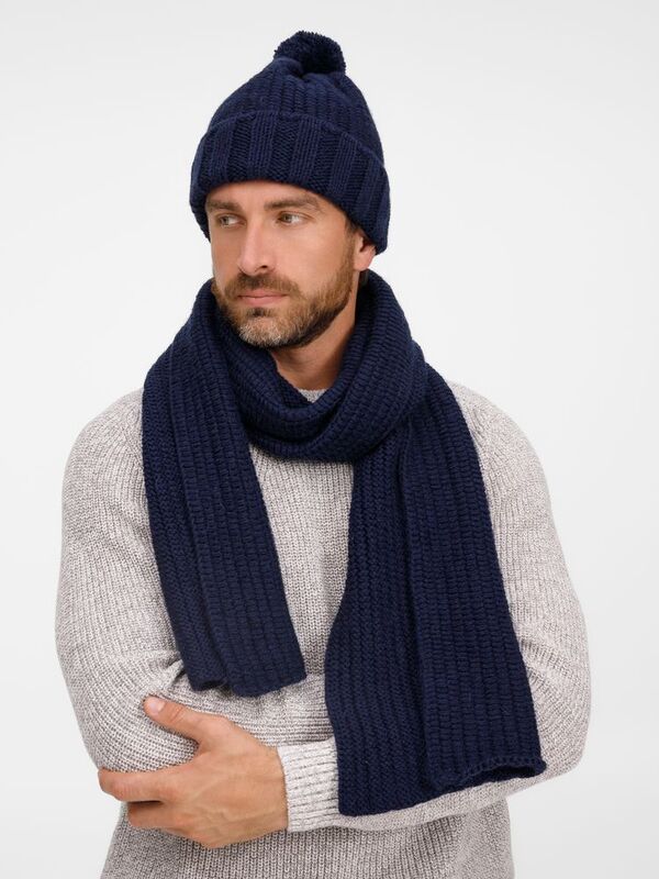 Шарф Frissonelle, темно-синий арт.19923.41