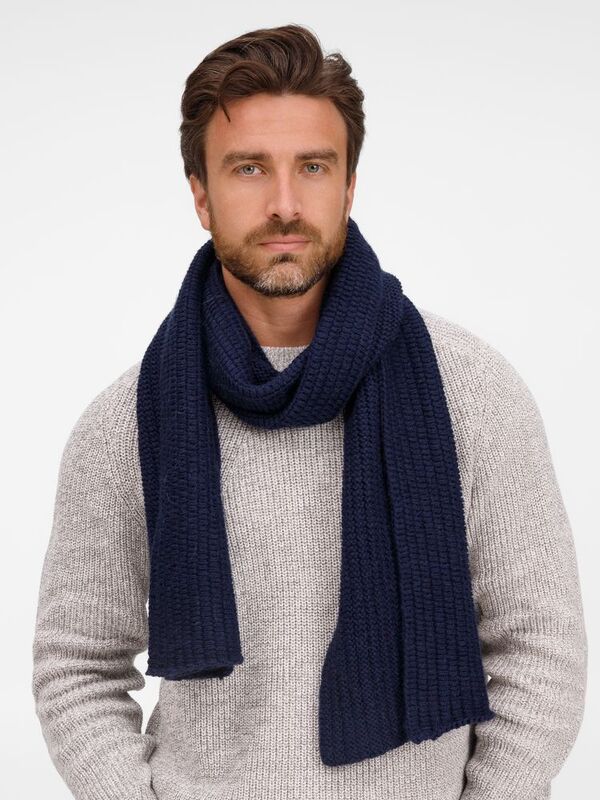 Шарф Frissonelle, темно-синий арт.19923.41