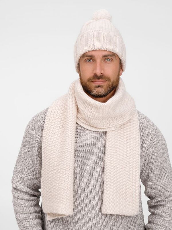 Шарф Frissonelle, жемчужно-белый арт.19923.24