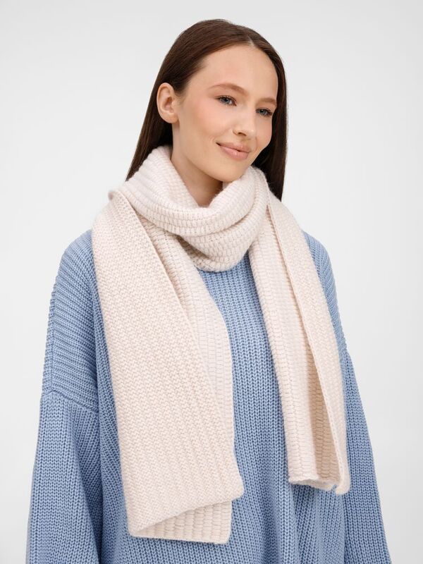 Шарф Frissonelle, жемчужно-белый арт.19923.24