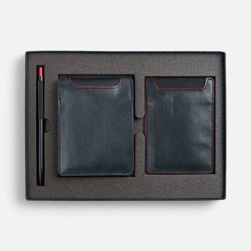 Набор Arrival, черный с красным арт.20613.35