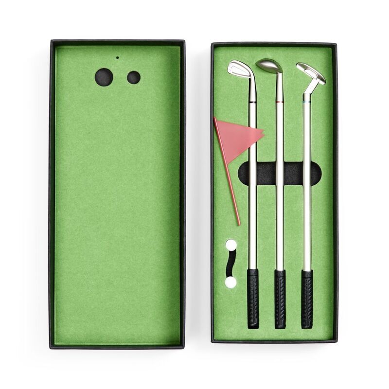 Настольный мини-гольф Golfink, черный с зеленым яблоком арт.20888.30