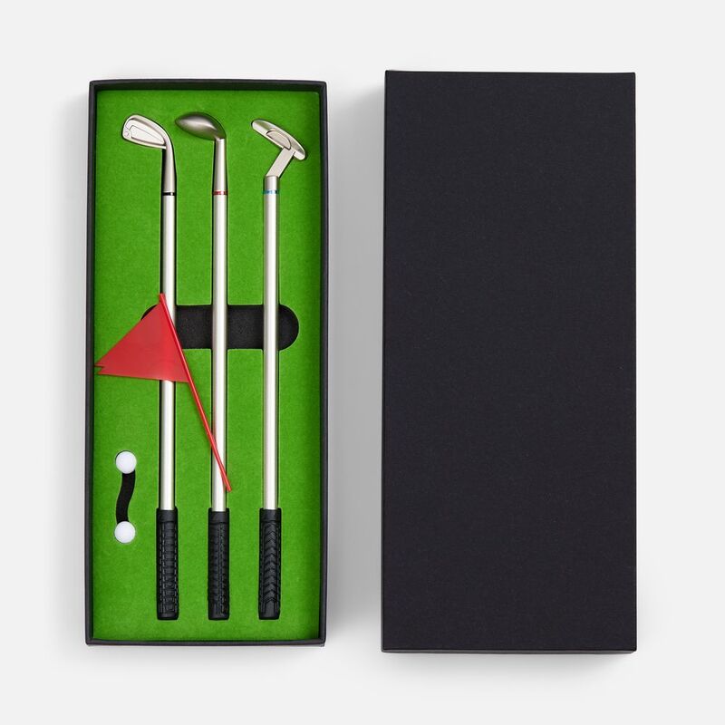 Настольный мини-гольф Golfink, черный с зеленым яблоком арт.20888.30