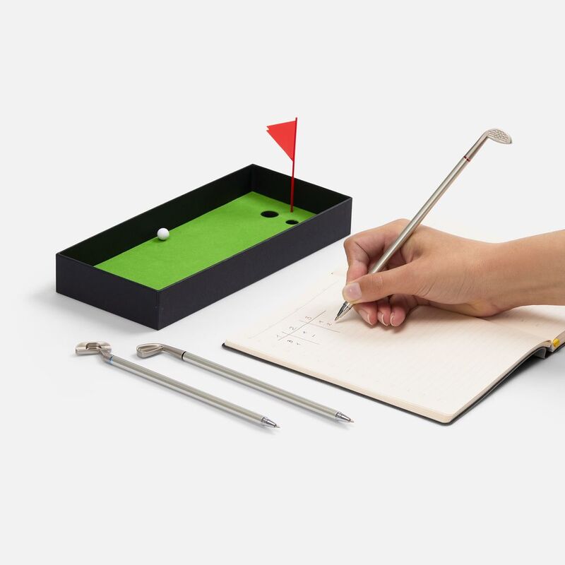 Настольный мини-гольф Golfink, черный с зеленым яблоком арт.20888.30