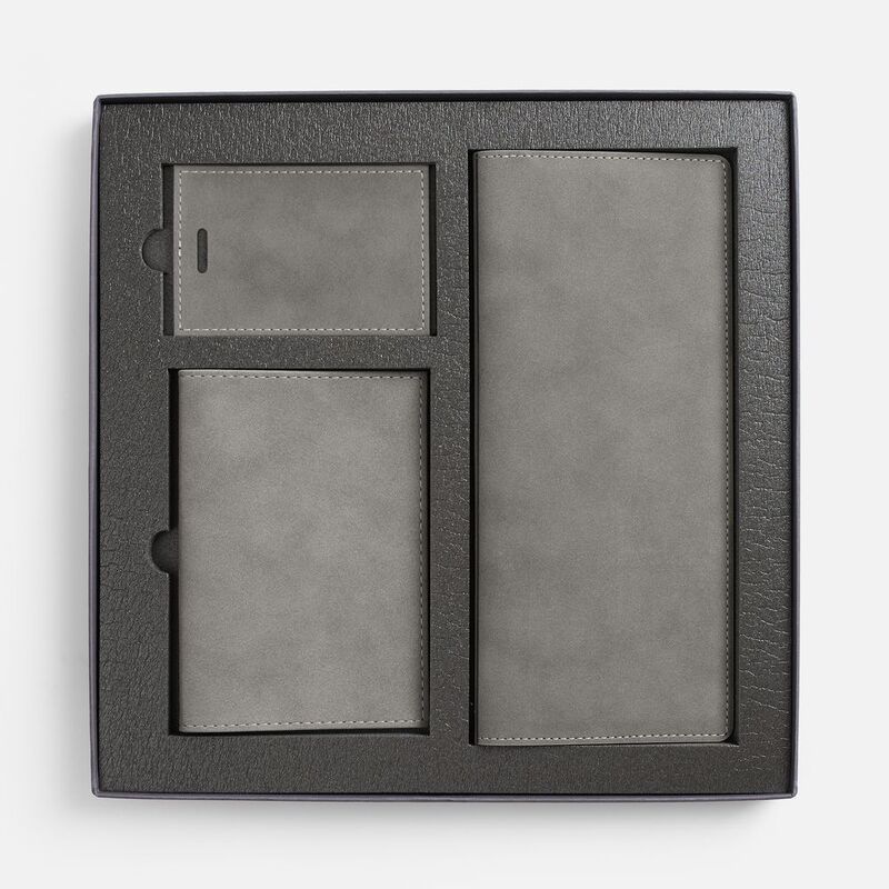 Набор Nubuk Trio, серый арт.23505.11