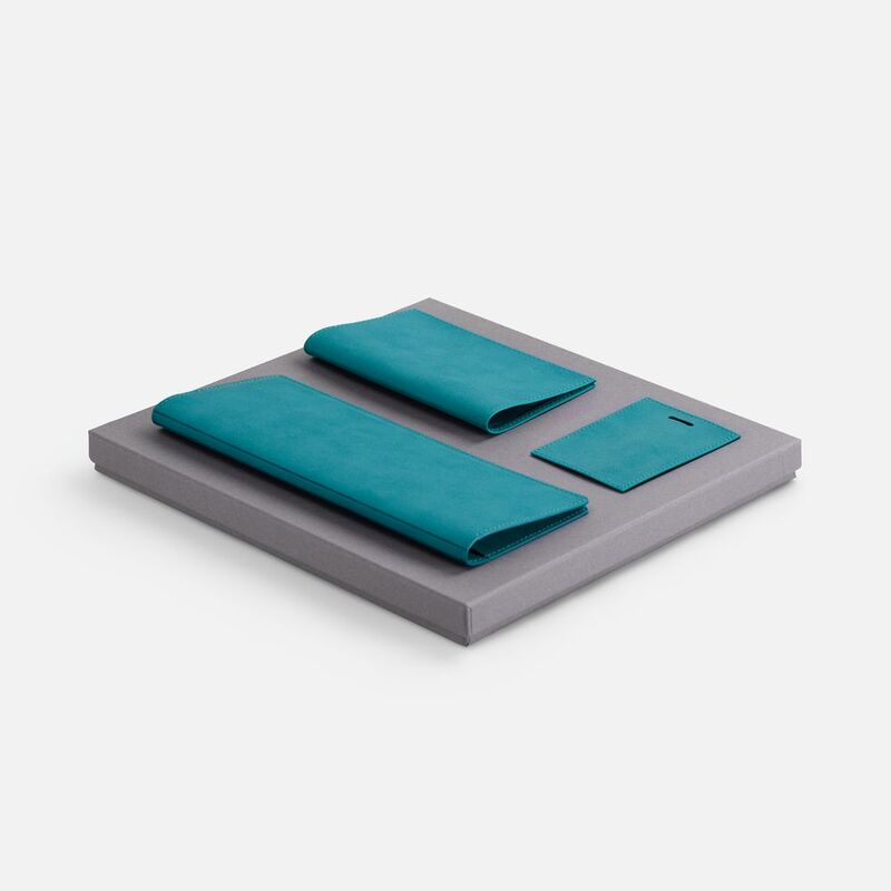 Набор Nubuk Trio, бирюзовый арт.23505.49