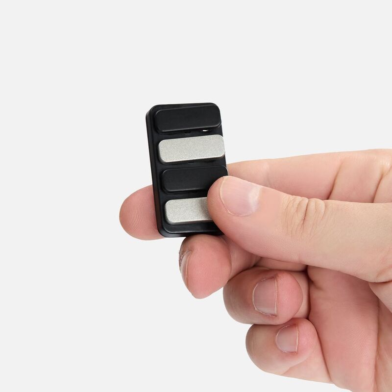 Антистресс-кликер Clacky, черный с серебристым арт.19987.13