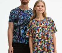 Футболка унисекс Senti с полной запечаткой на заказ арт.22089.00