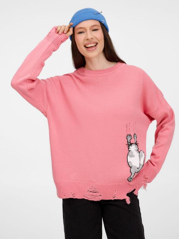 Джемпер Sharpick, розовый (фламинго) арт.19251.53