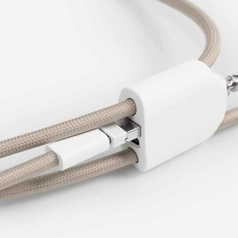 Кабель-ланьярд energyFlex Pro, серо-бежевый арт.21327.10