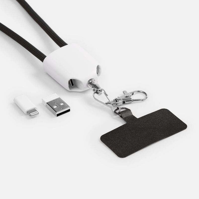 Кабель-ланьярд energyFlex Pro, черный арт.21327.30