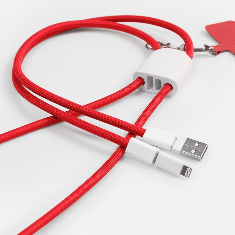 Кабель-ланьярд energyFlex Pro, красный арт.21327.50