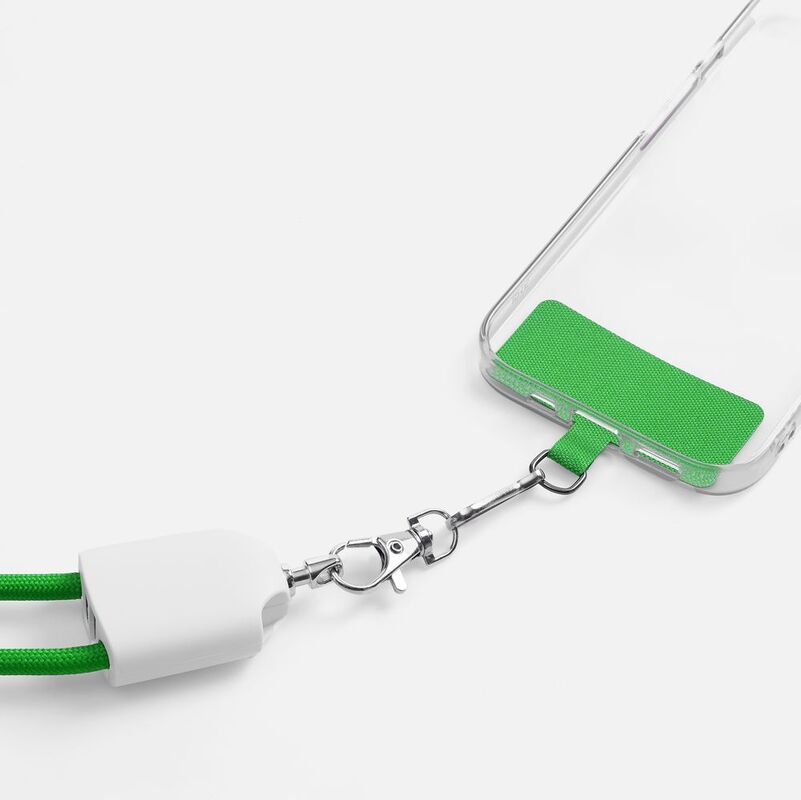 Кабель-ланьярд energyFlex Pro, зеленый арт.21327.90