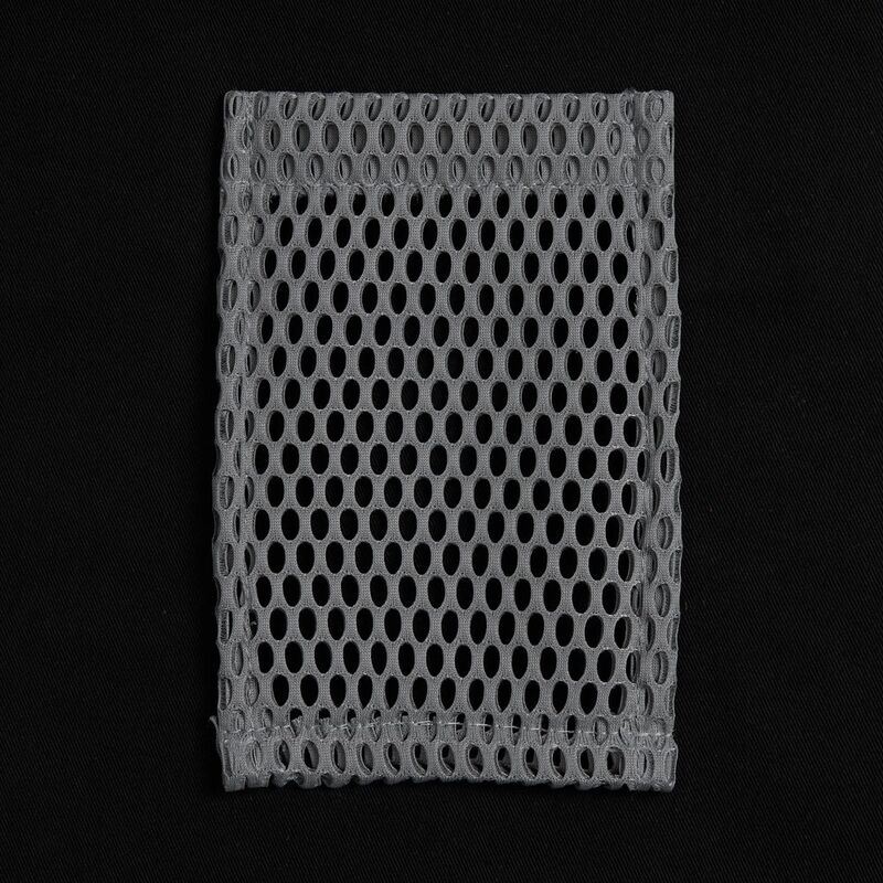 Карман из крупной сетки Pose, серый арт.18457.10