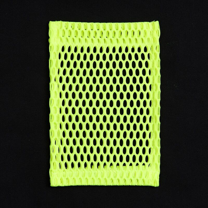 Карман из крупной сетки Pose, желтый неон арт.18457.89