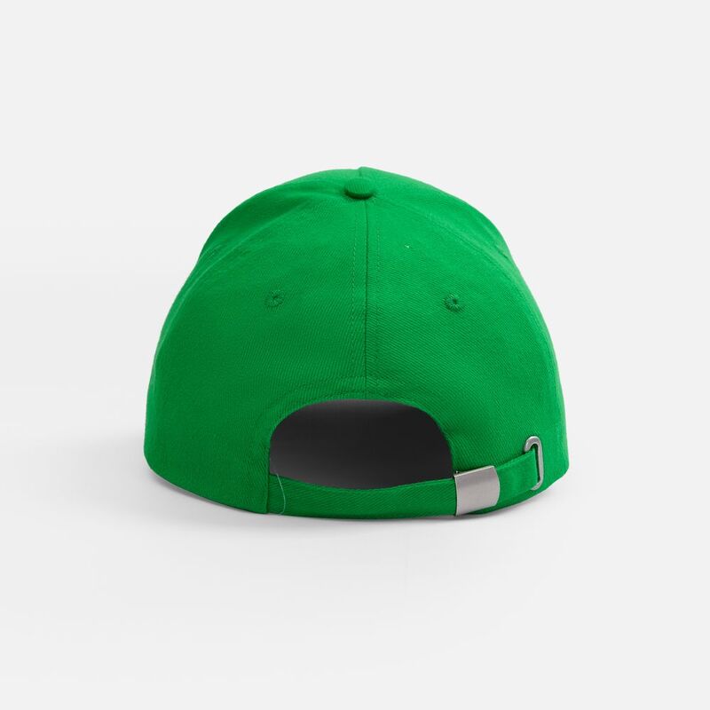 Бейсболка Classic 2.0, ярко-зеленая с белым кантом арт.21848.92