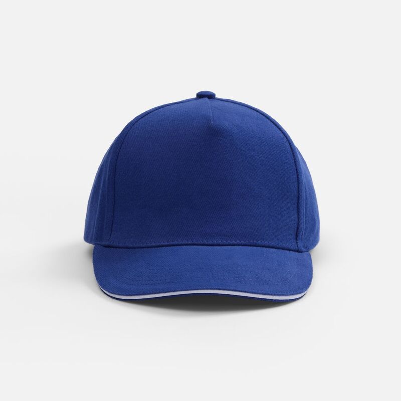 Бейсболка Classic 2.0, ярко-синяя с белым кантом арт.21848.44