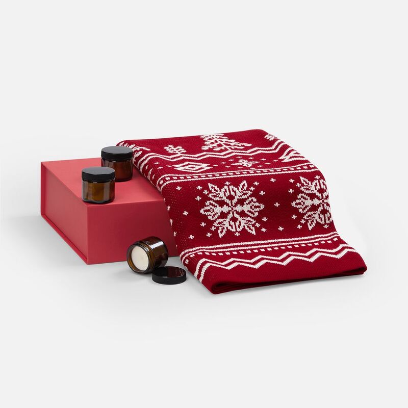 Набор Candleflakes, красный арт.20698.65