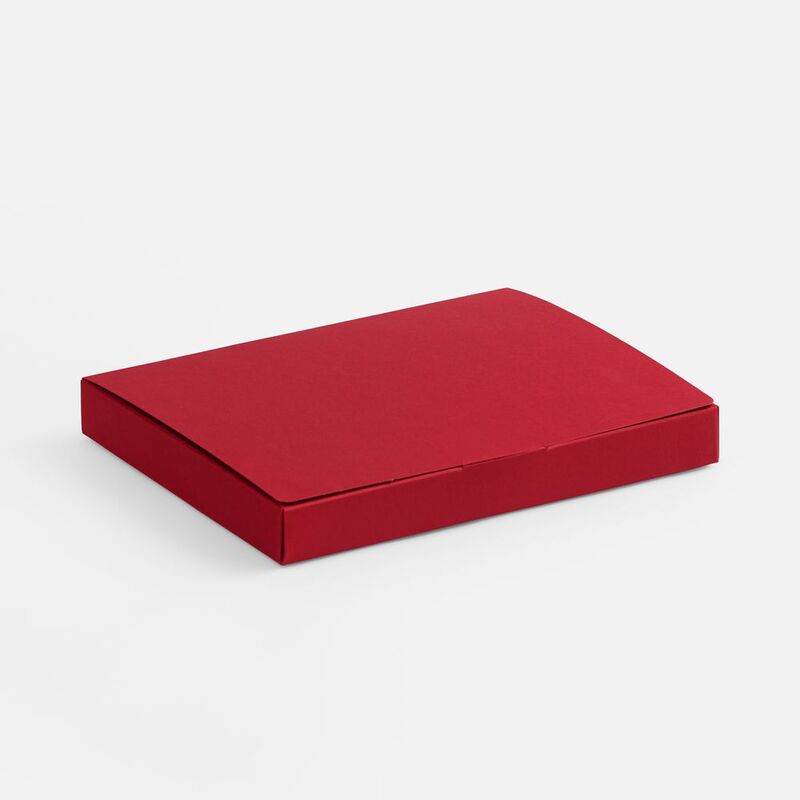 Коробка самосборная Flacky, темно-красная арт.12208.55