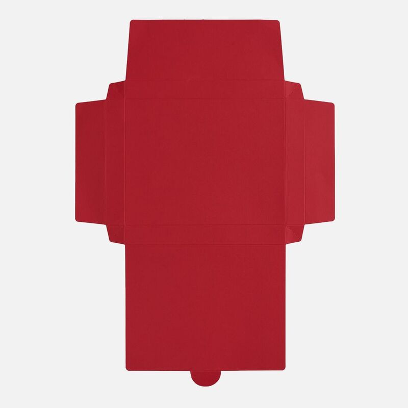 Коробка самосборная Flacky, темно-красная арт.12208.55