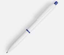 Ручка шариковая Bright Pop, белая с синим арт.22202.40
