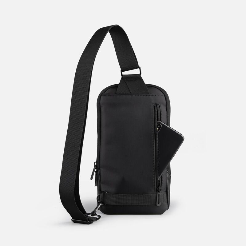 Рюкзак на одно плечо Solnex, черный арт.18610.30