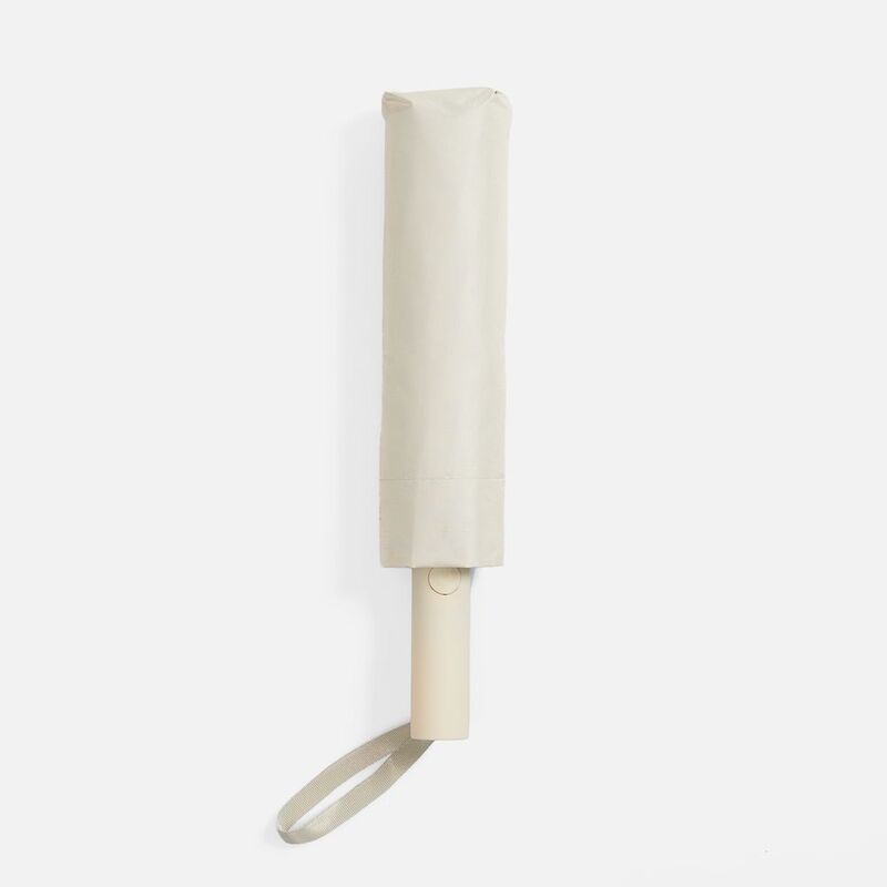 Зонт складной с УФ-защитой Ribstar, бежевый арт.22327.00