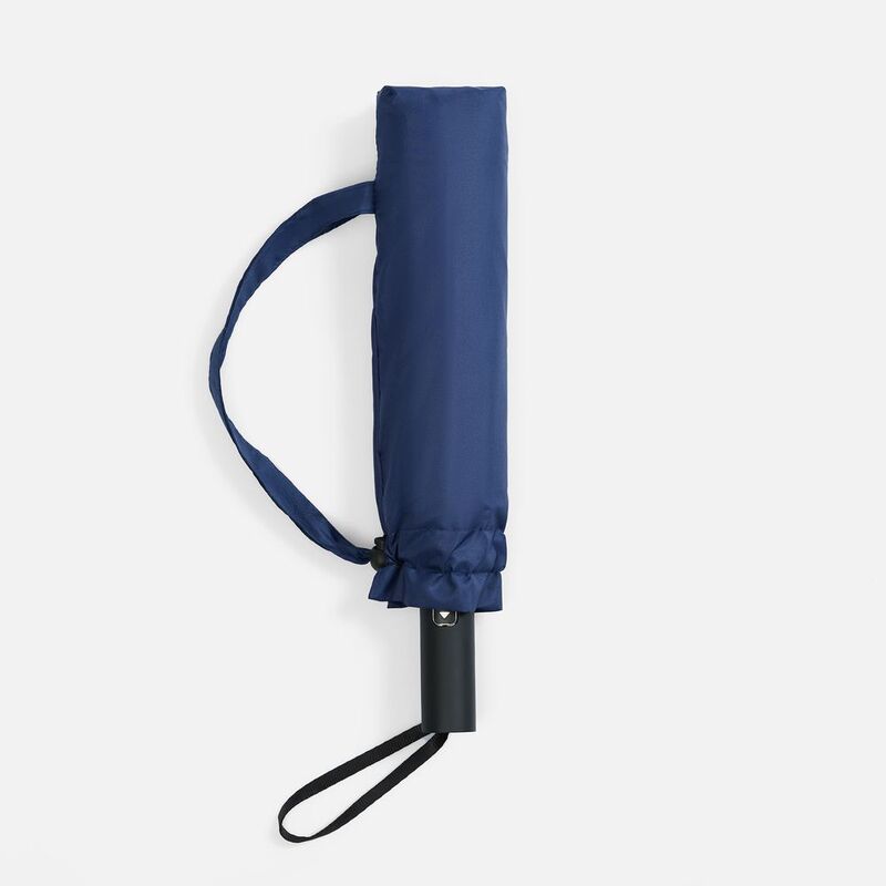 Зонт обратного сложения twoGether с двойным куполом, темно-синий арт.22330.40