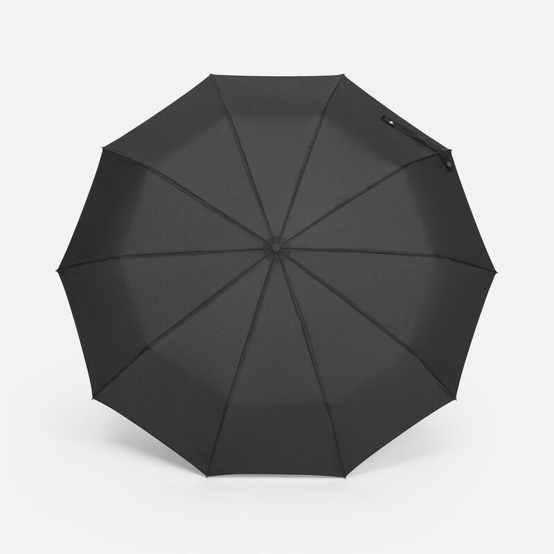 Зонт складной Regenfall, черный арт.22325.30