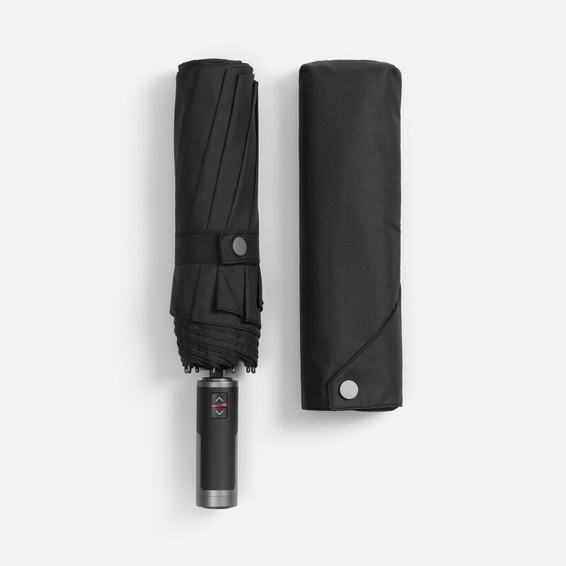 Зонт складной Regenfall, черный арт.22325.30