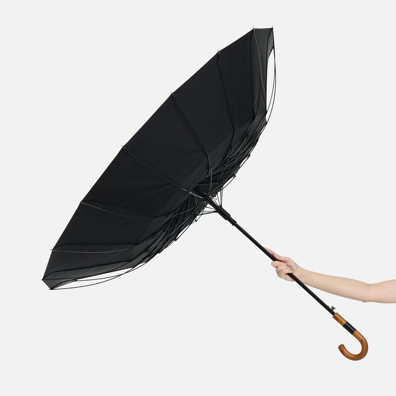 Зонт-трость Cloudfall, черный арт.22326.30