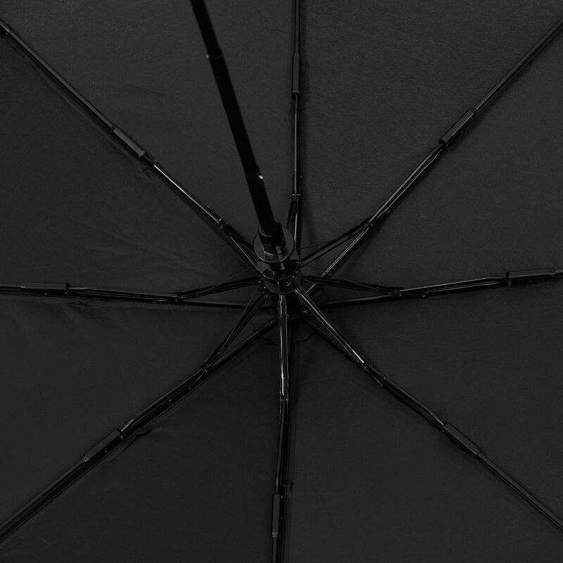 Зонт складной Edgeline, черный с желтым арт.22331.80