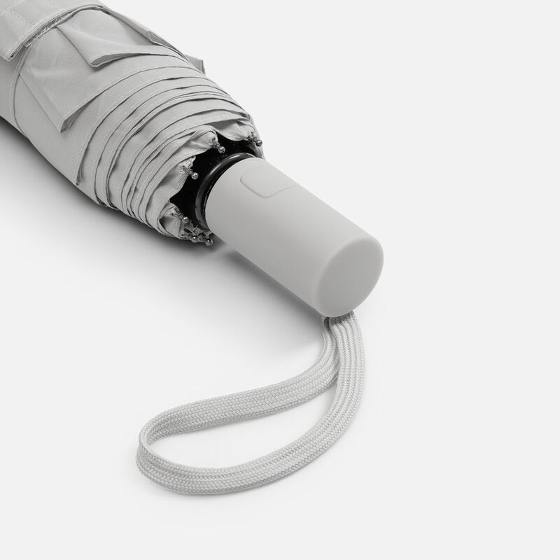 Зонт складной Cloudex, светло-серый арт.22332.10