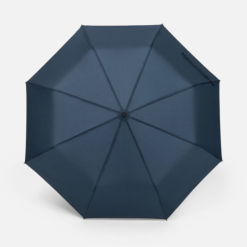 Зонт складной Smooth Move с плавным закрытием, темно-синий арт.22333.40