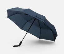 Зонт складной Smooth Move с плавным закрытием, темно-синий арт.22333.40