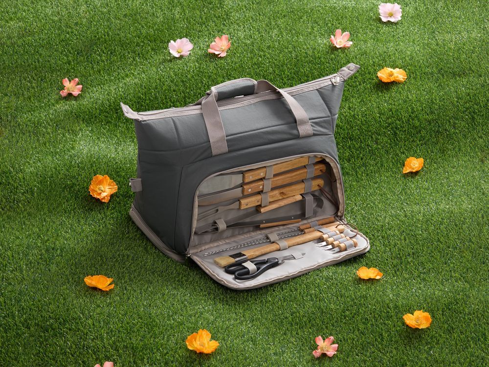 Набор для барбекю Grillmoor, темно-серый (графит) арт.63055.10