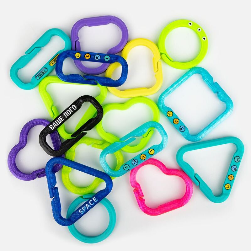 Брелок Impreso, 3D-печать на заказ, прямоугольник арт.19975.03