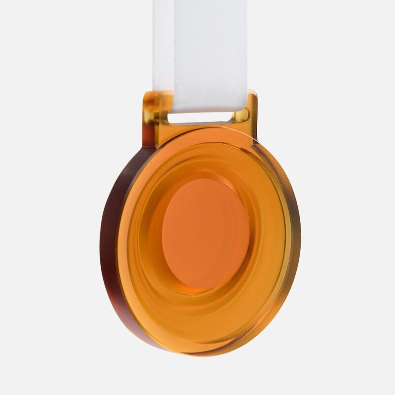 Медаль Glassglow, оранжевая арт.22118.20