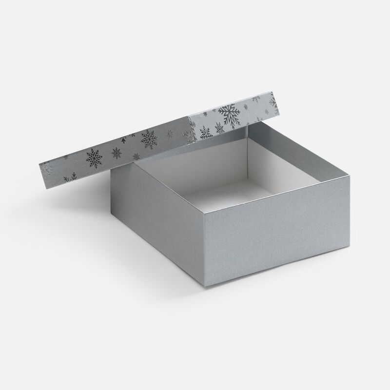Коробка Wintry, серебристая арт.25022.10