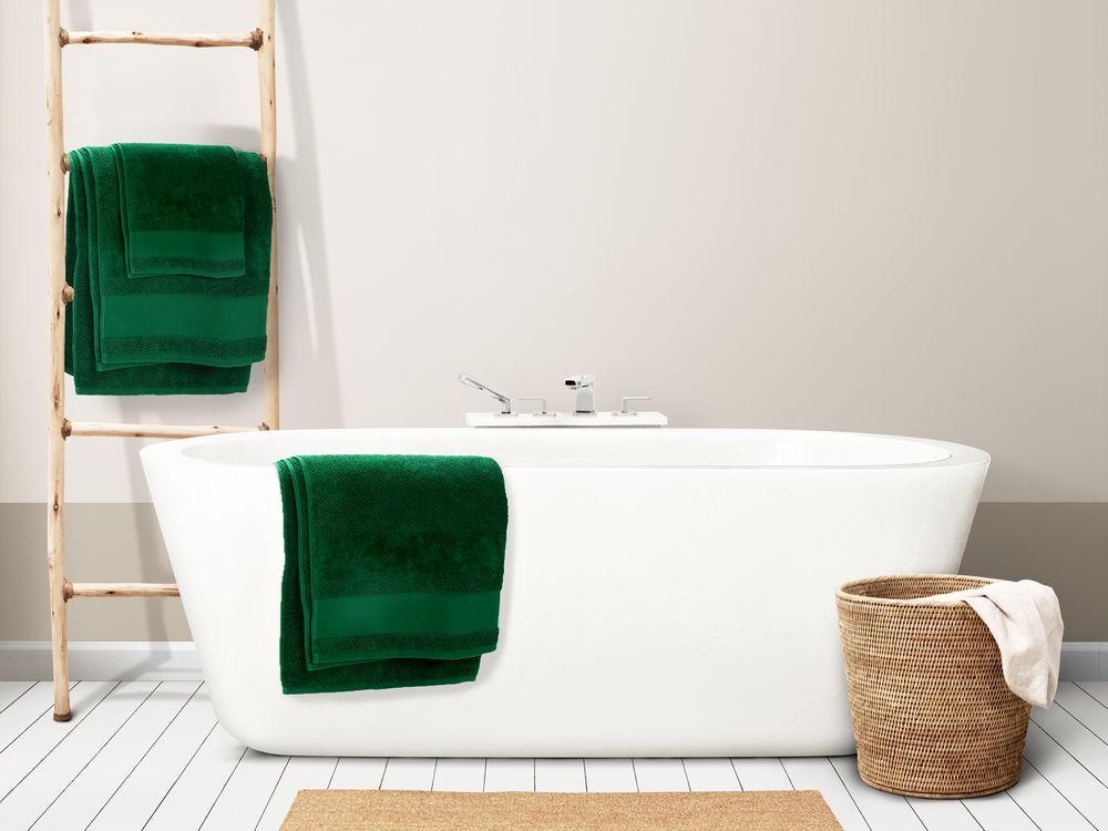 Полотенце Molan, большое, темно-зеленое арт.18592.90