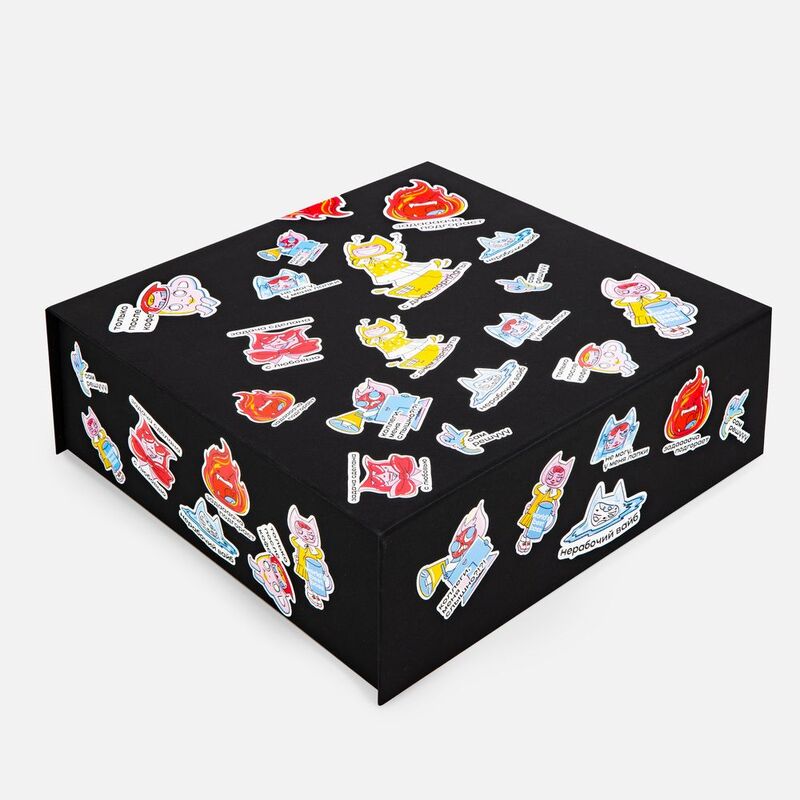 Наклейки бумажные Sticker Pack на заказ, S арт.19939.01