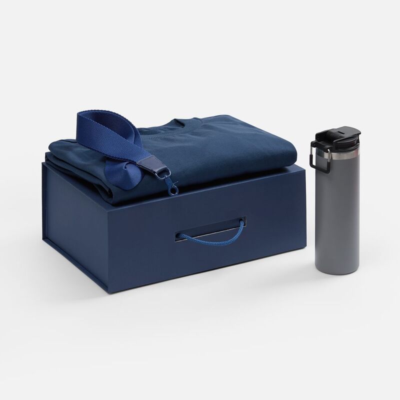 Коробка складная New Case Fold, темно-синяя арт.25042.40