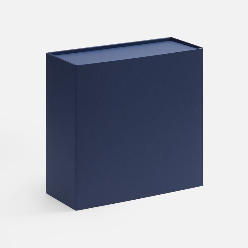 Коробка складная Quadra Fold, темно-синяя арт.25079.40