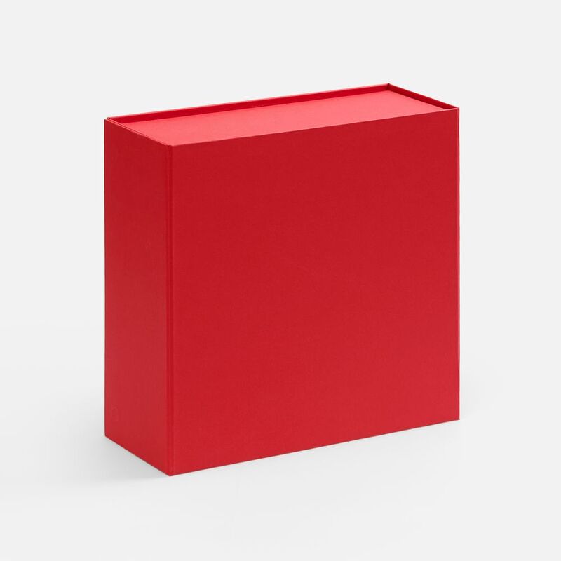 Коробка складная Quadra Fold, красная арт.25079.50