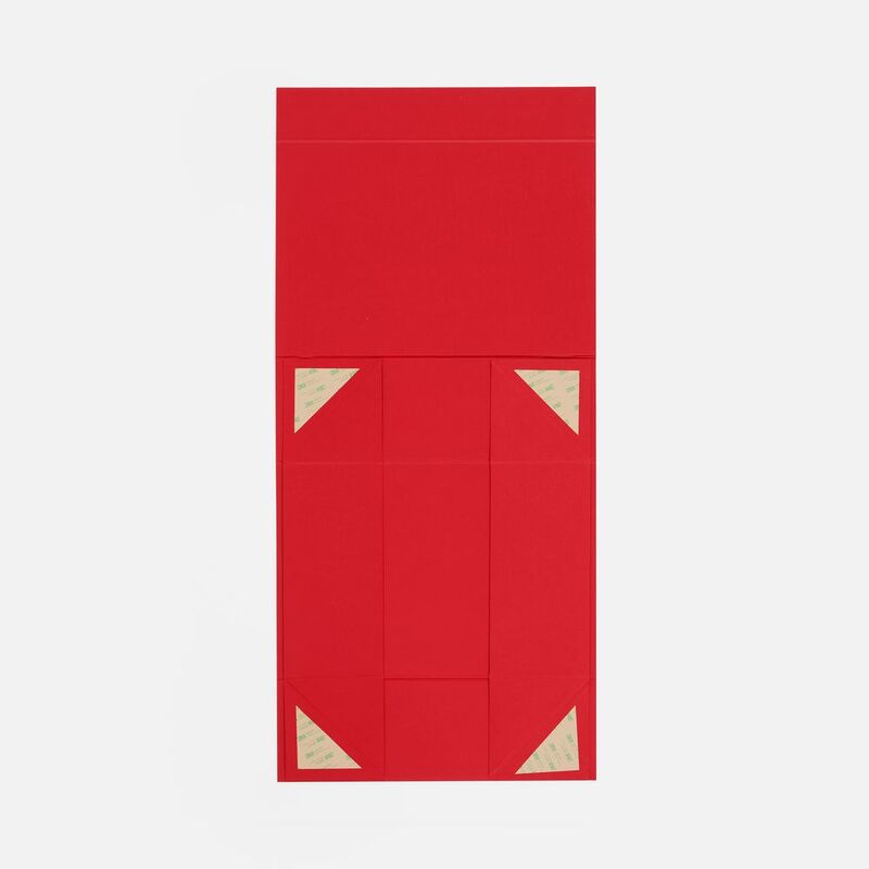 Коробка складная Quadra Fold, красная арт.25079.50