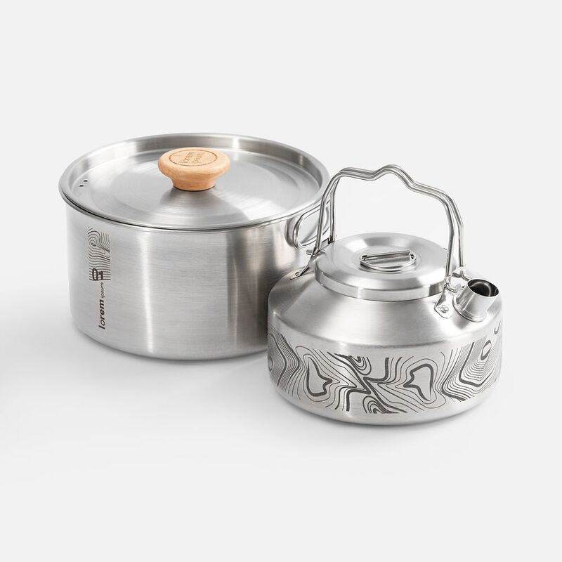 Набор туристической посуды Stackado арт.63059.10